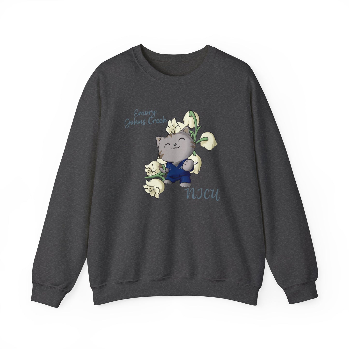 Emory Nurse Kitty Crewneck sweatshirt