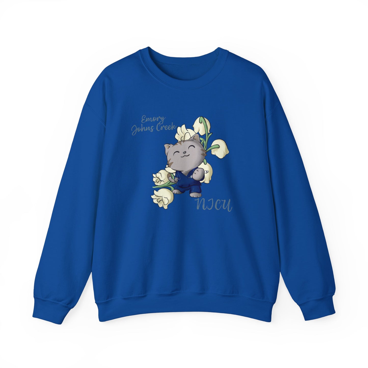 Emory Nurse Kitty Crewneck sweatshirt