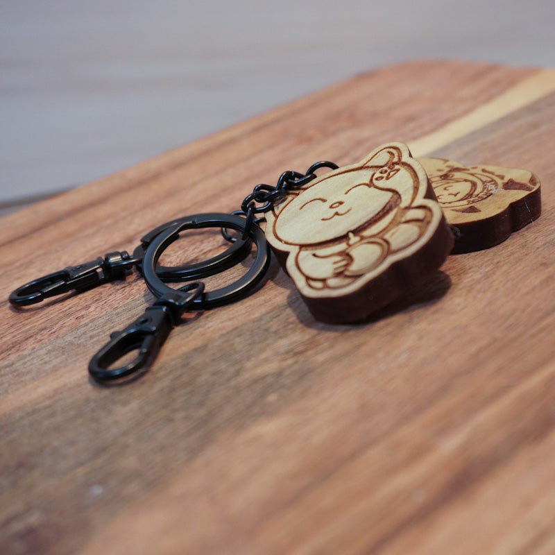 Lucky Cat Keychain