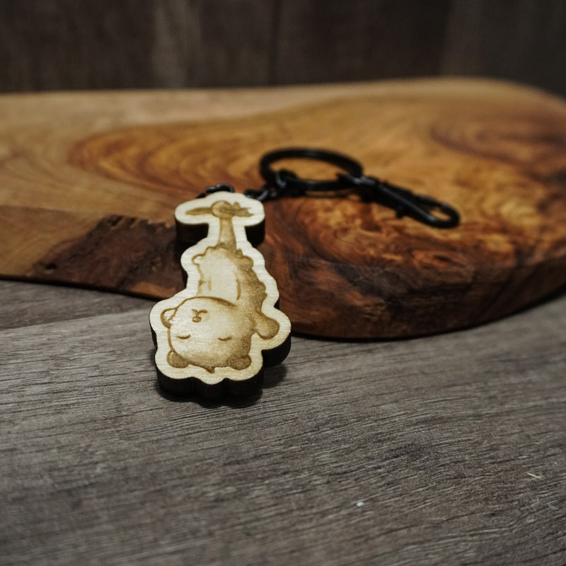 Baby Possum keychain