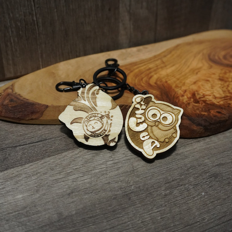 Da Fuq? Owl Key chain
