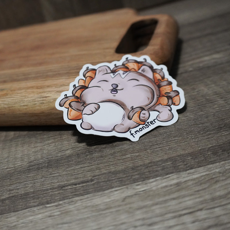 Greedy Chippy Sticker