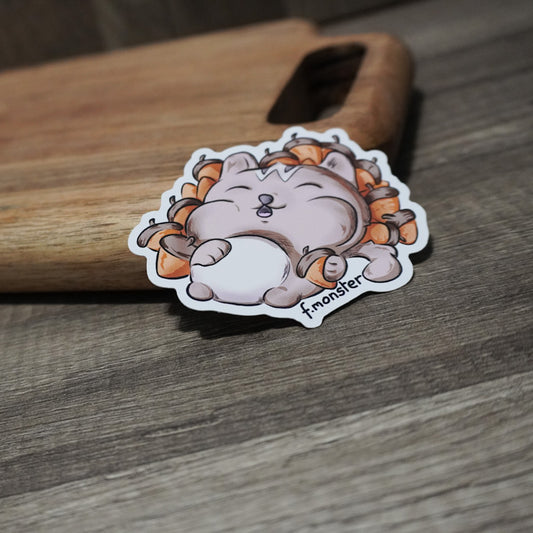 Greedy Chippy Sticker