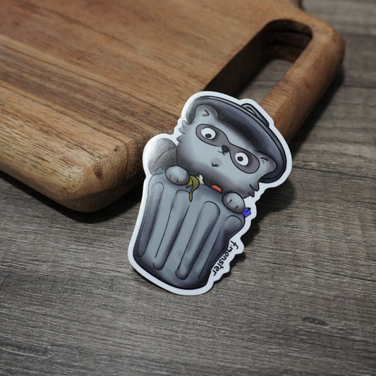 Fast Panda Trash Sticker