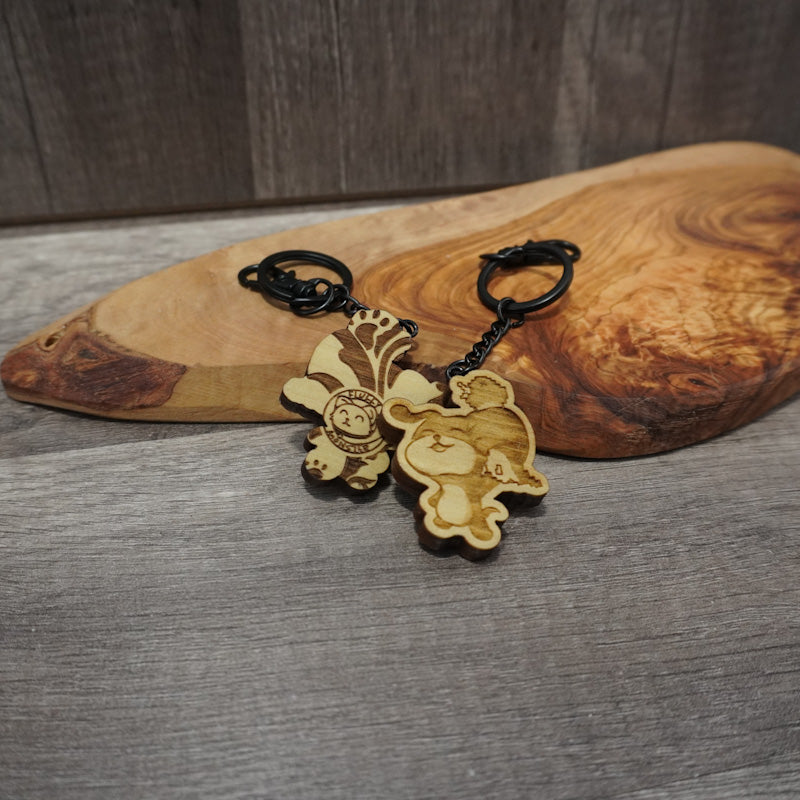 Hunt Duck Dog keychain