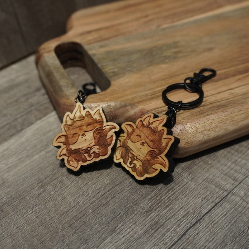 Lucky Kitsune Keychain