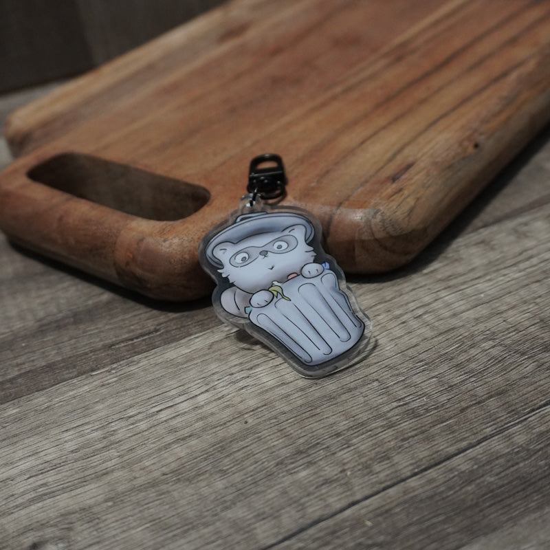 Fast Trash Acrylic Keychain