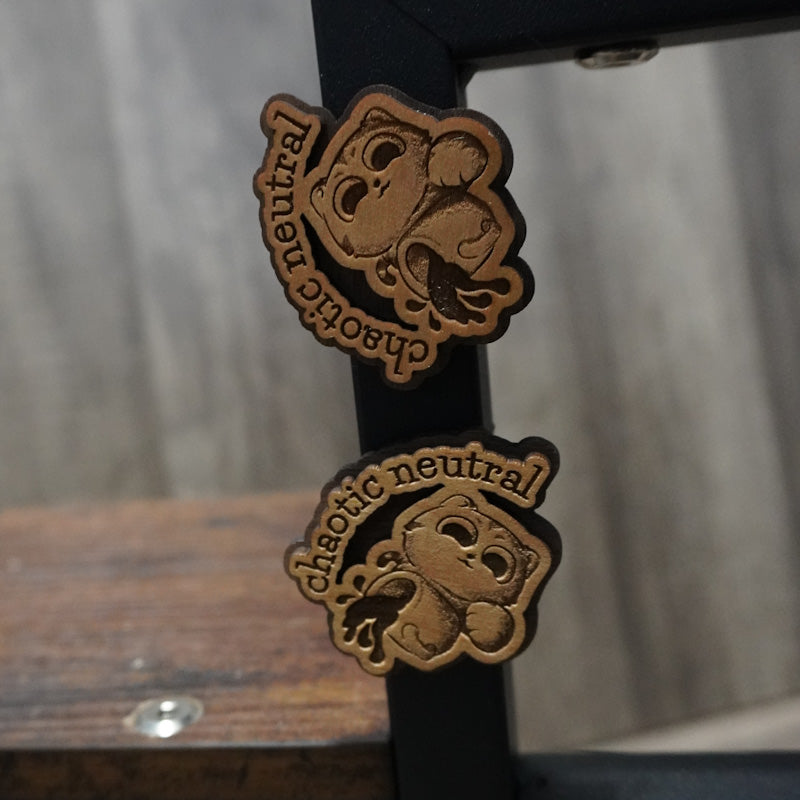 Chaotic Neutral Kitty Magnet