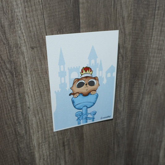 Royal Kitty Print