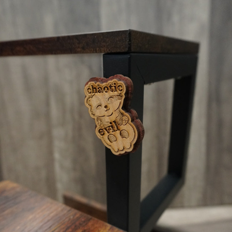 Chaotic Evil Badger Magnet