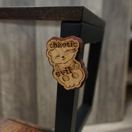 Chaotic Evil Badger Magnet