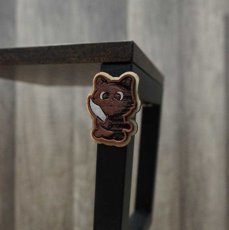 Knife Kitty Magnet