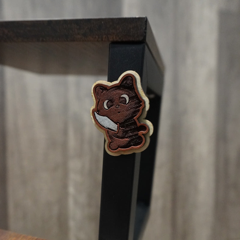 Knife Kitty Magnet