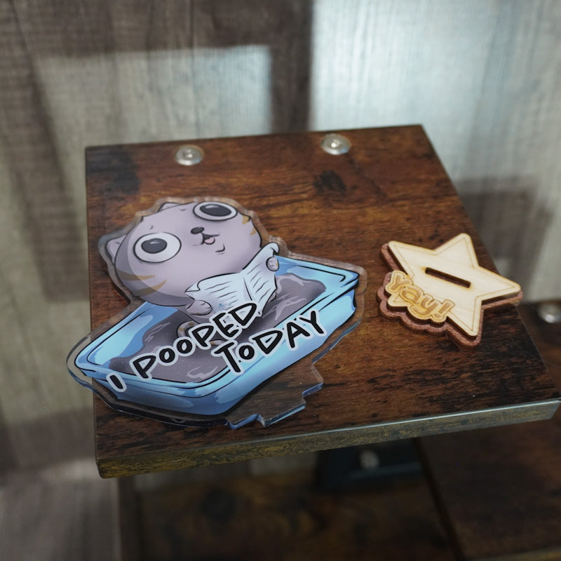 I Pooped Kitty Acrylic Standee