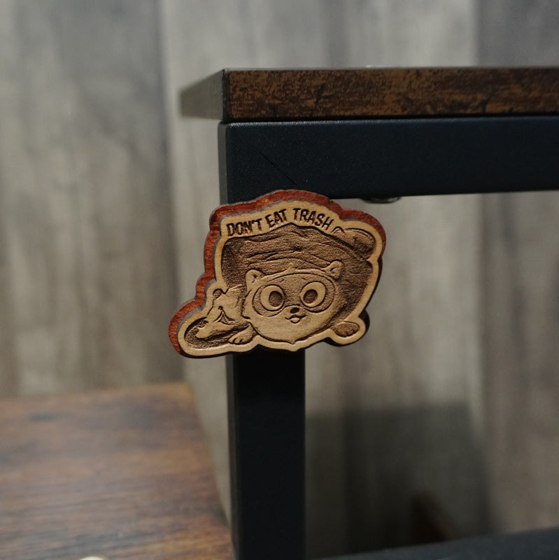 Don't Eat Trash Panda magnet