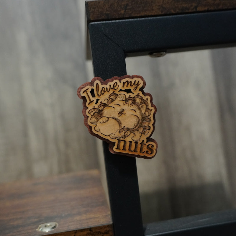 Love Nuts Chippy Magnet