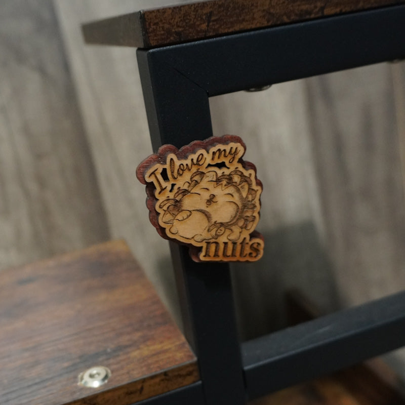 Love Nuts Chippy Magnet