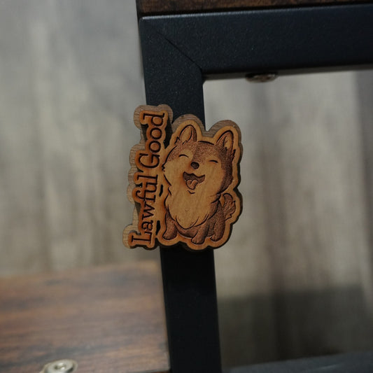 Lawful Good Doggy Magnet