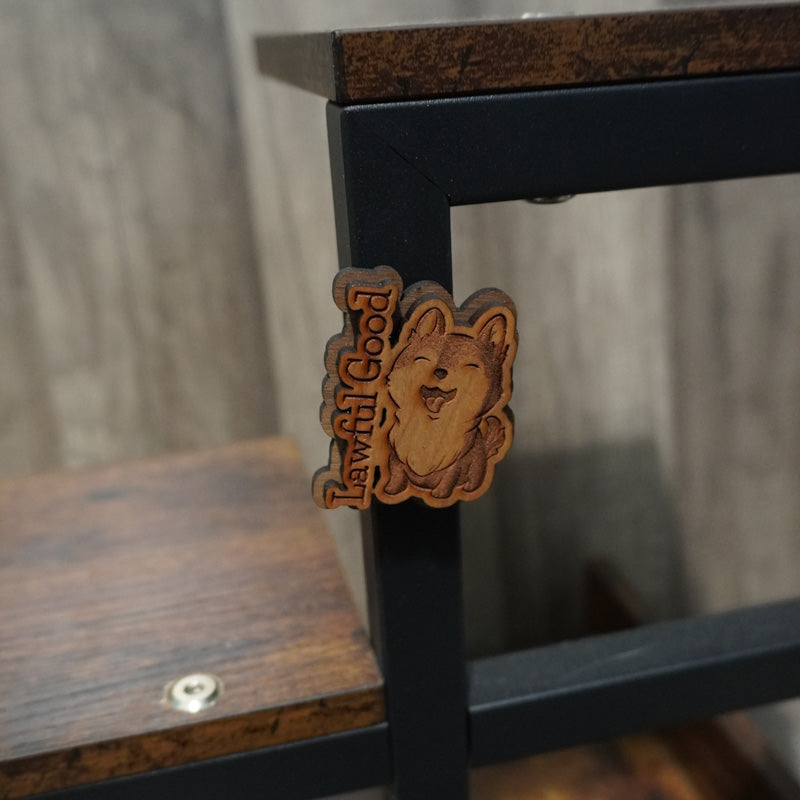 Lawful Good Doggy Magnet