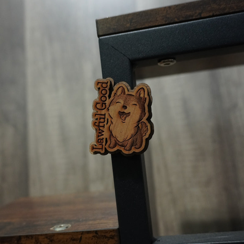 Lawful Good Doggy Magnet