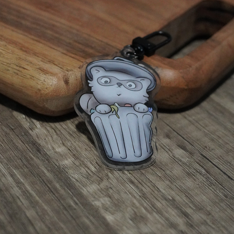 Fast Trash Acrylic Keychain