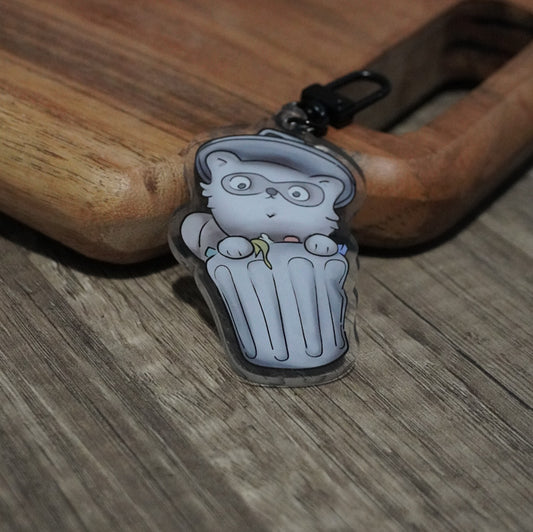 Fast Trash Acrylic Keychain