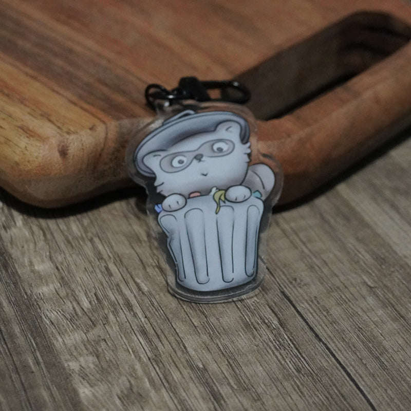 Fast Trash Acrylic Keychain