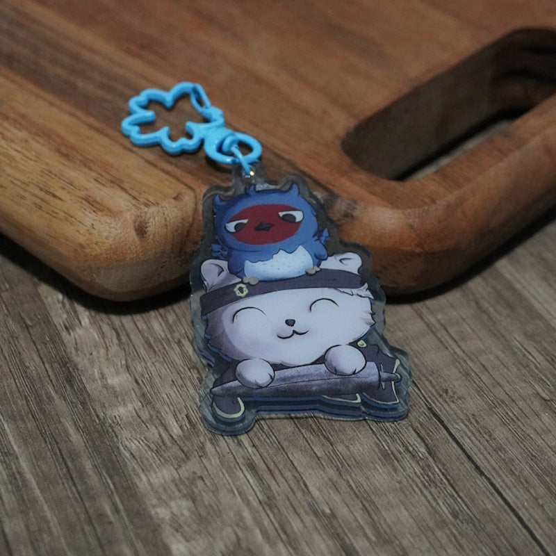 Asta Cat Acrylic Keychain