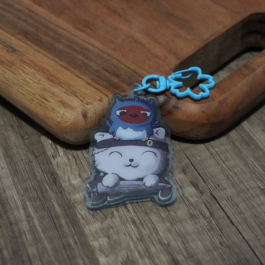 Asta Cat Acrylic Keychain