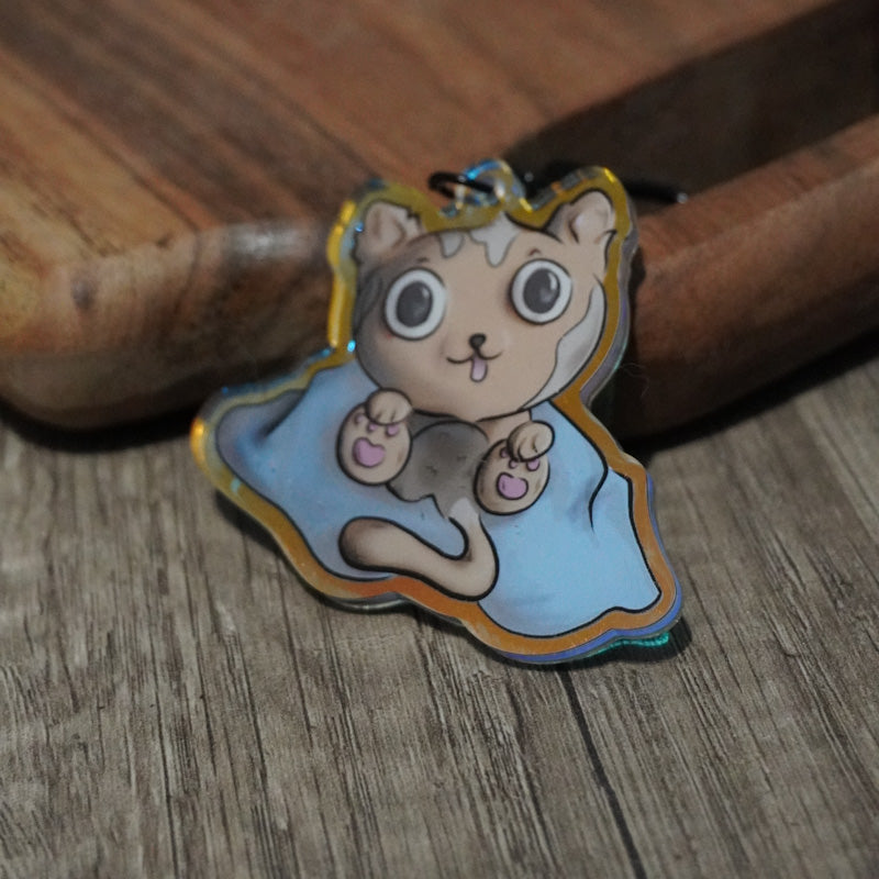 Head Empty Acrylic Keychain