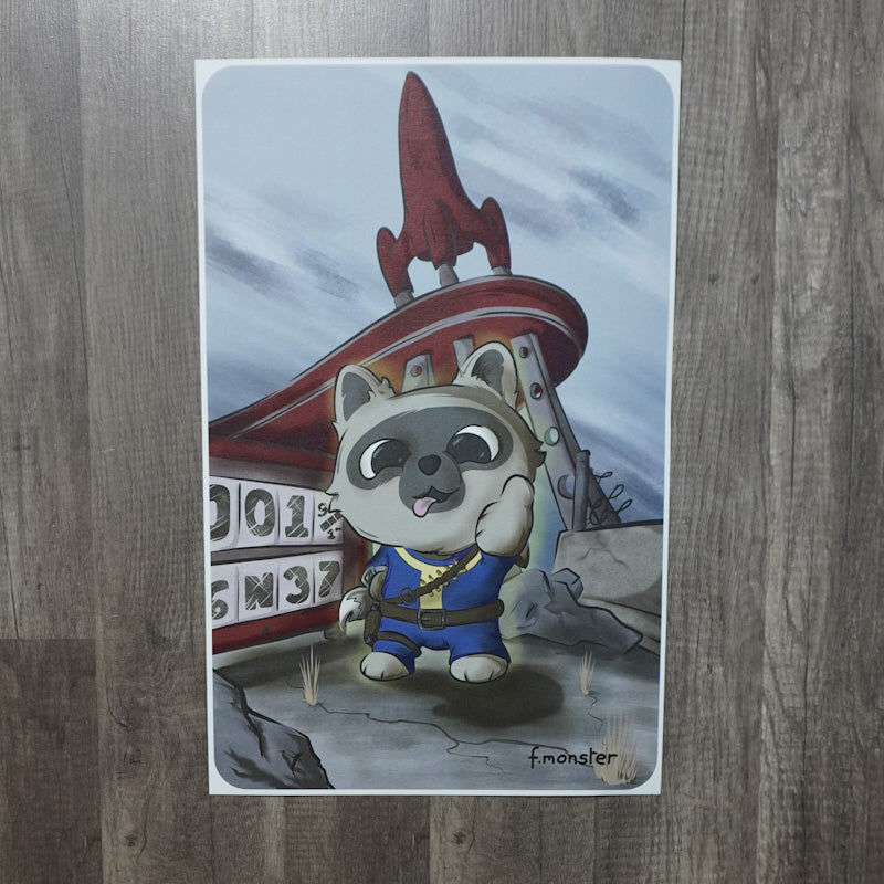 Fallout Doggy Print
