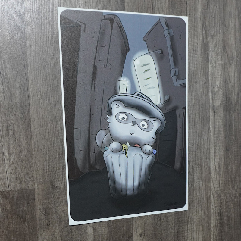 Trash Panda Alley Print
