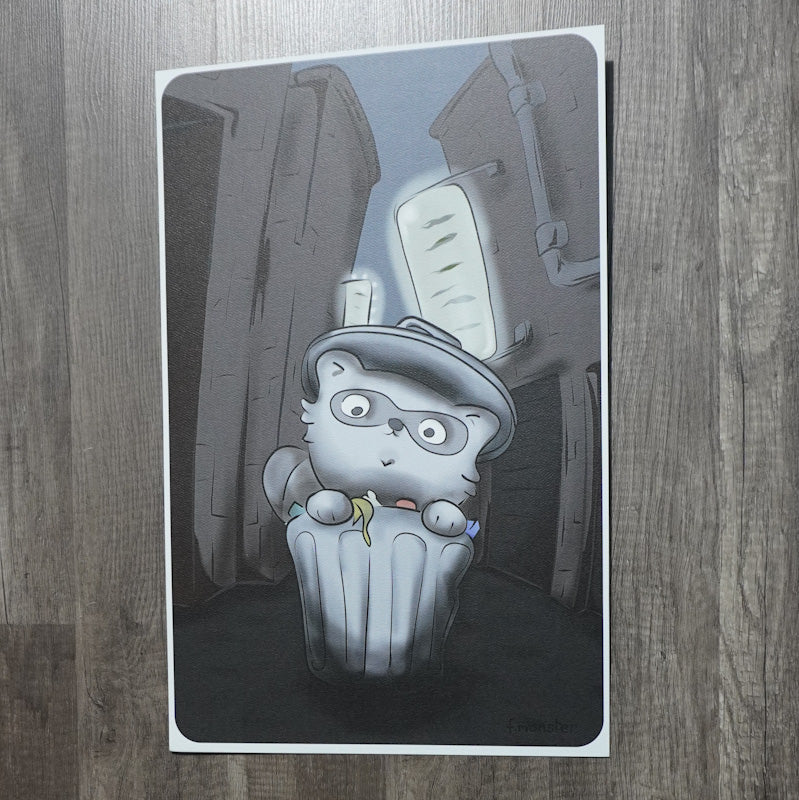 Trash Panda Alley Print