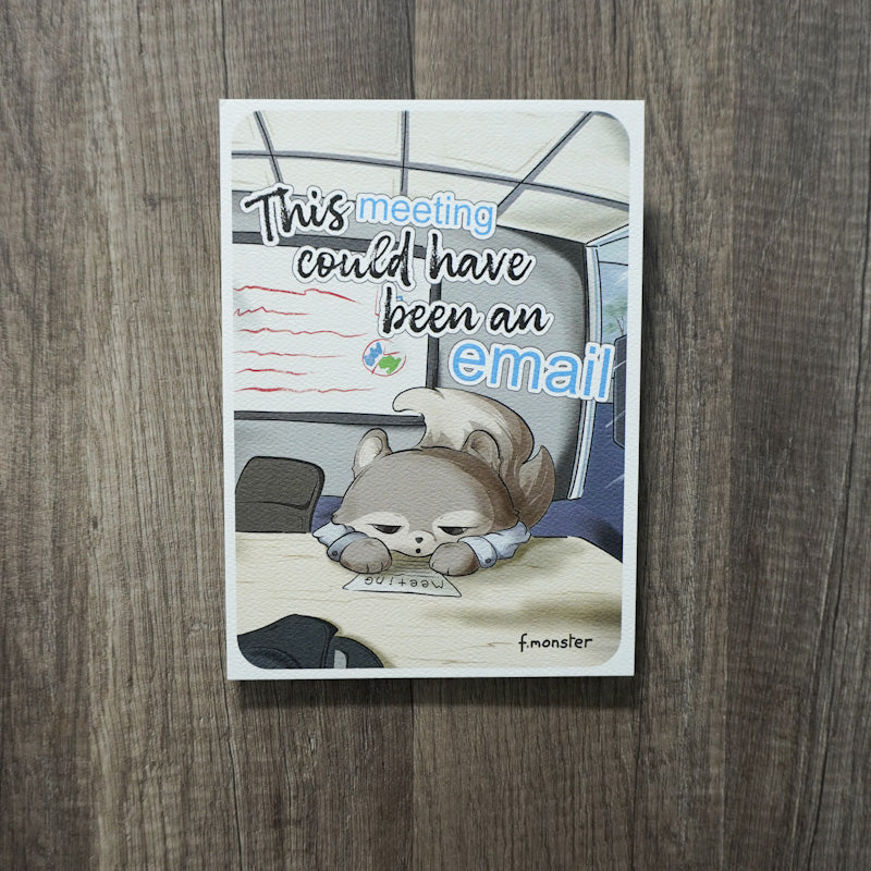 Meeting Squirrel Print