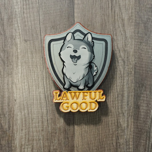 Lawful Good Doggy Wall Hanger