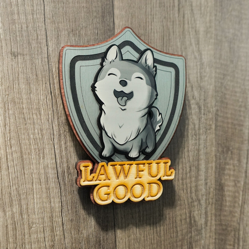 Lawful Good Doggy Wall Hanger