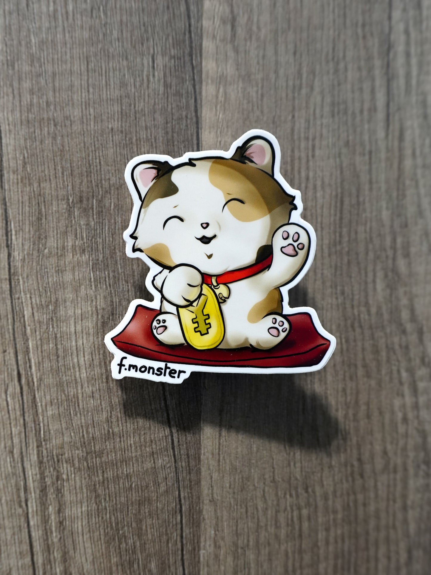 Lucky Cat Sticker