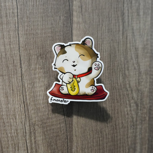 Lucky Cat Sticker