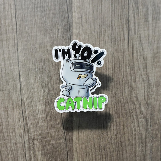Bender Cat Sticker