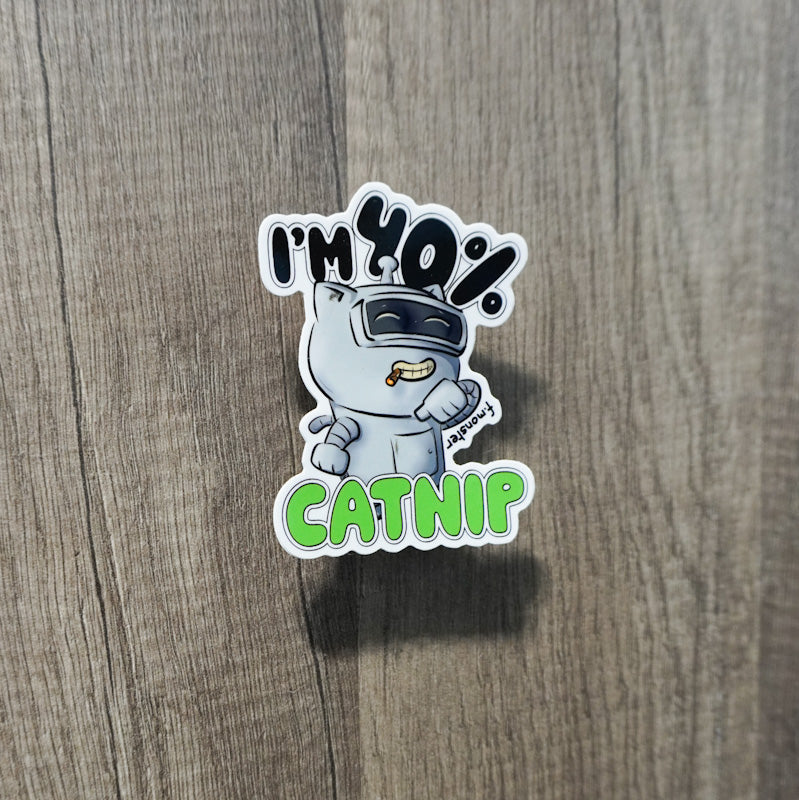 Bender Cat Sticker