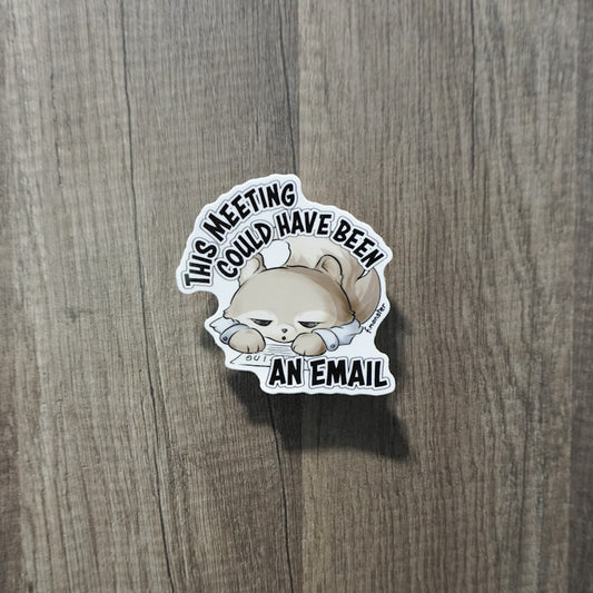 Meeting Squirrel Sticker