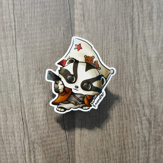 Fallout Badger Sticker