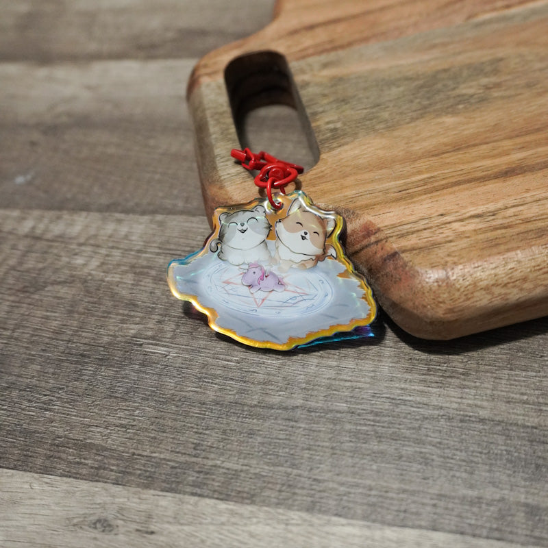 Friendship Magic Mirror Acrylic Keychain