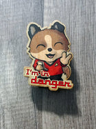 Red Shirt Danger Magnet