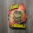 Fireball Kitty Wall Decor v2 (Lg)