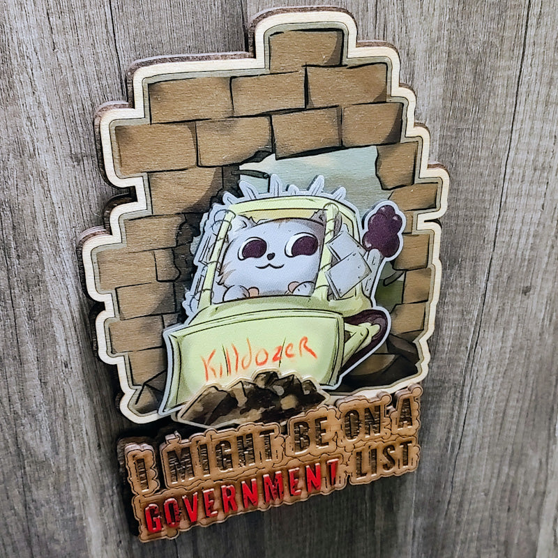 Killdozer Wall Decor (Lg)