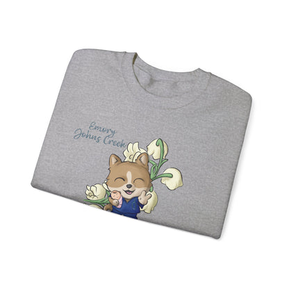 Emory Nurse Doggo Crewneck sweatshirt