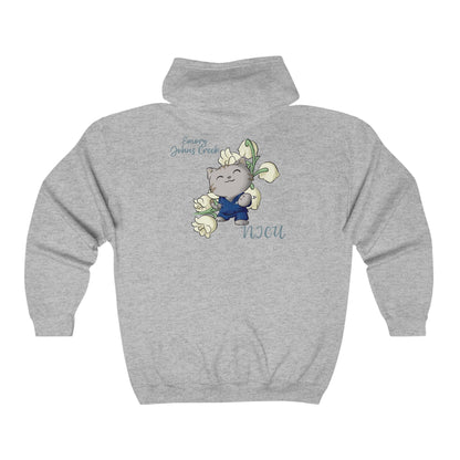 Emory Nurse Kitty Zip-up Hoodie