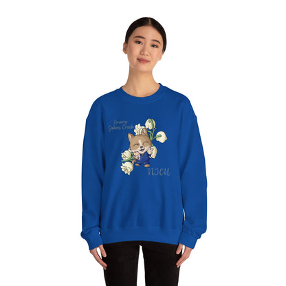 Emory Nurse Doggo Crewneck sweatshirt