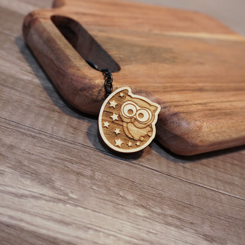 Star-Owl Keychain